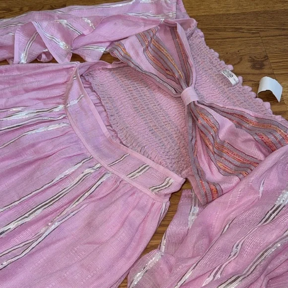 💕Pitusa Pink Silver Dress BNWT ShopMorley Boutique💕 - Picture 3 of 15